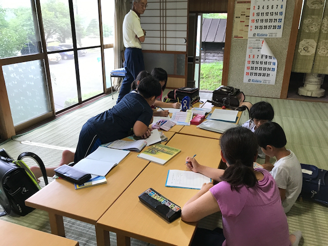 通学合宿 時学の時間